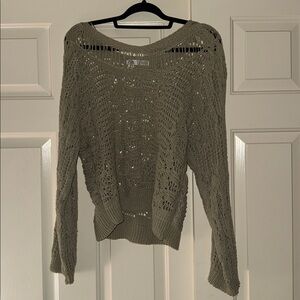 Zara Olive Knit Women's Sweater